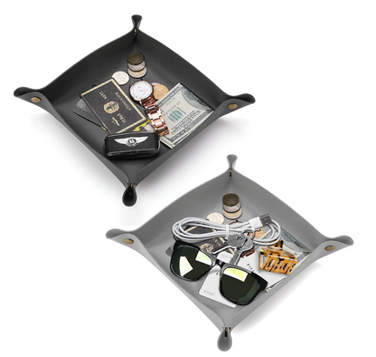 Leather Accessories Tray