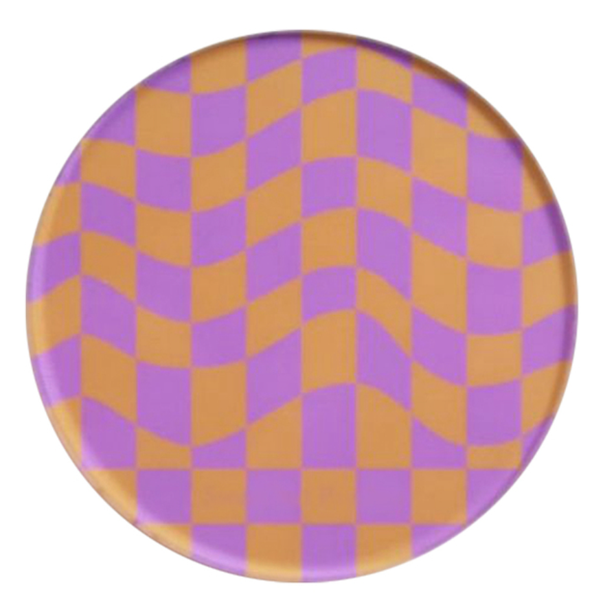Checkered Cup Coasters