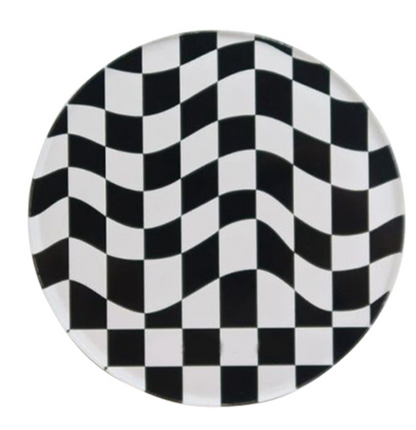 Checkered Cup Coasters