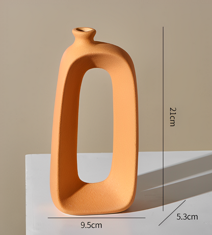 Colorful Swiss-Cheese Vases