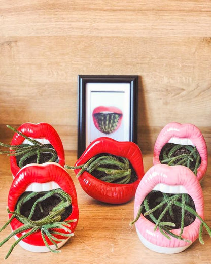 Sexy Lips Ceramic Ashtrays