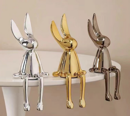Sitting Space Rabbits
